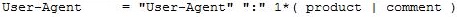 HTTP Header User-Agent Filed